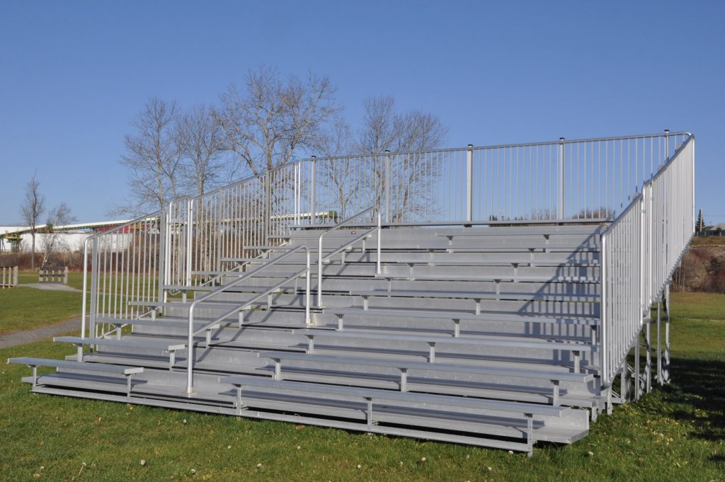 outdoor bleachers